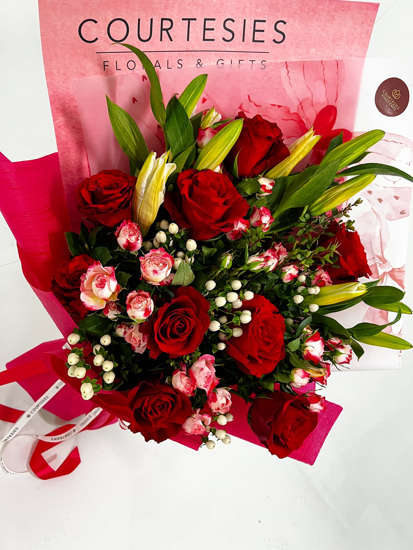 Blushing Love Bouquet